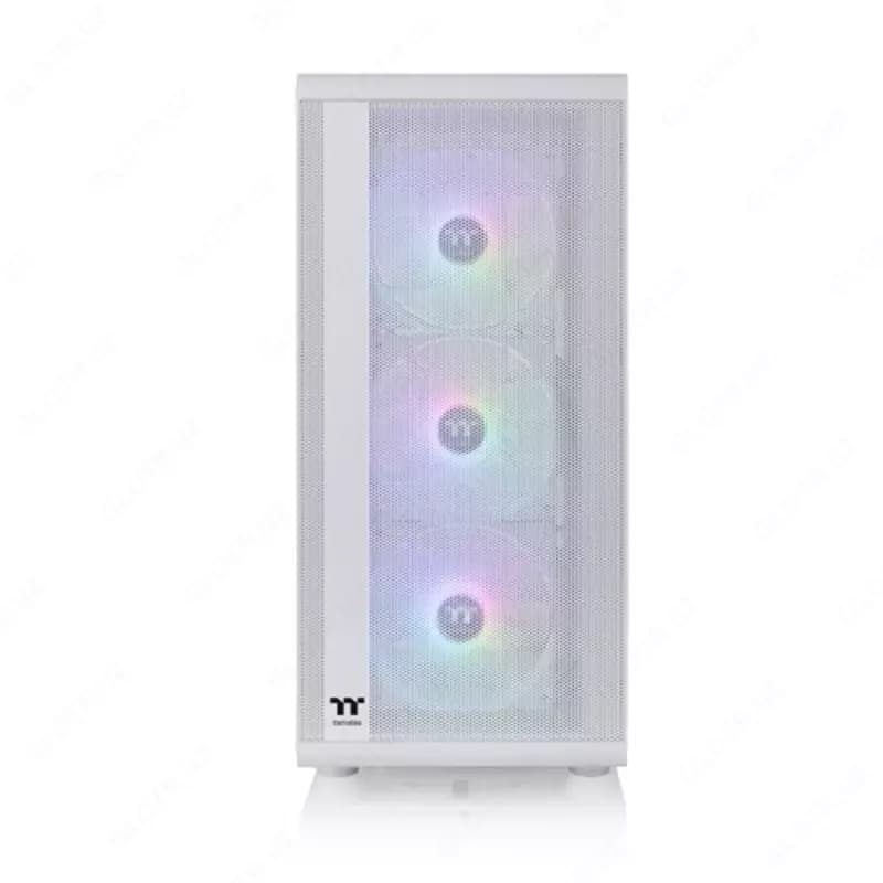 Компьютерный корпус Thermaltake S200 TG ARGB Snow (CA-1X2-00M6WN-00). — 2