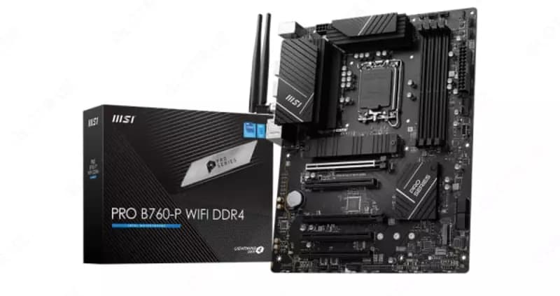Материнская плата ”MSI” PRO B760-P, WIFI DDR4, форм-фактор ATX (Арт. - 03543) — 1