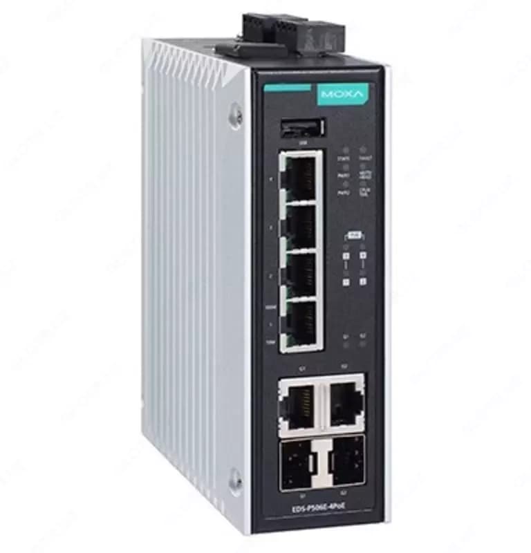 Коммутатор EDS-P506E-4PoE-2GTXSFP-T — 2