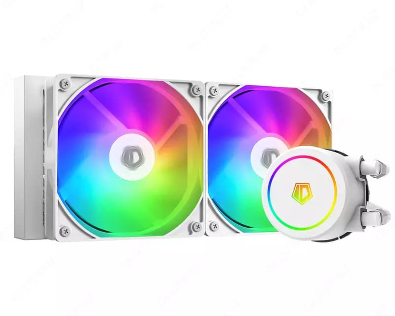 Система водяного охлаждения ID Cooling FX240 ARGB White — 1