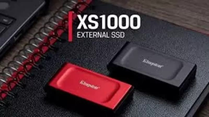 Внешний жесткий диск EXT SSD M2 2Tb Kingston XS1000 (Portable) — 3