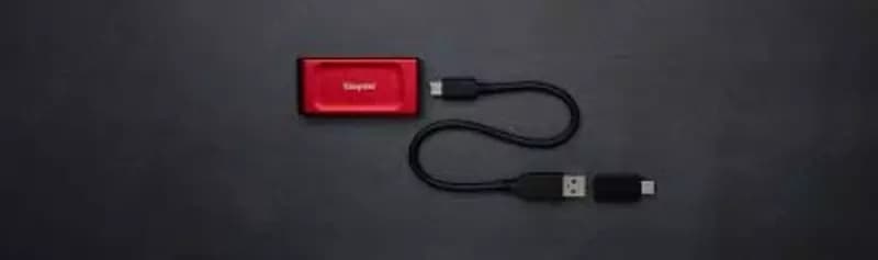 Внешний жесткий диск EXT SSD M2 2Tb Kingston XS1000 (Portable) — 7