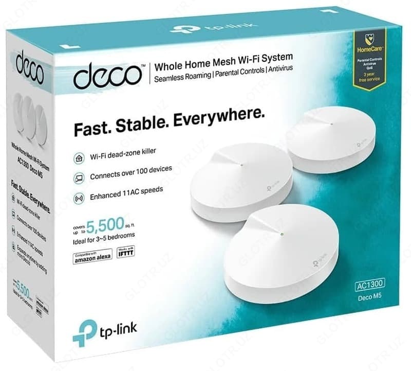 Wi-Fi Mesh система TP-LINK Deco M5 (3-pack) — 4