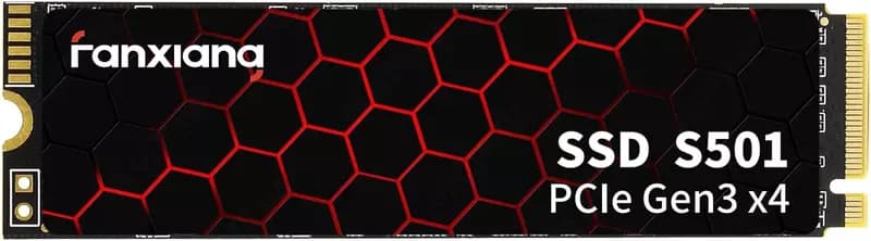 Твердотельный накопитель Fanxiang 256GB NVMe SSD 3D NAND1.3 PCIe Gen3x4 M.2 — 1