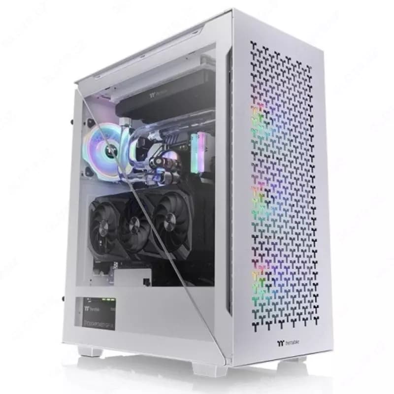 Компьютерный корпус Thermaltake Divider 500 TG Snow Air (CA-1T4-00M6WN-02). — 1