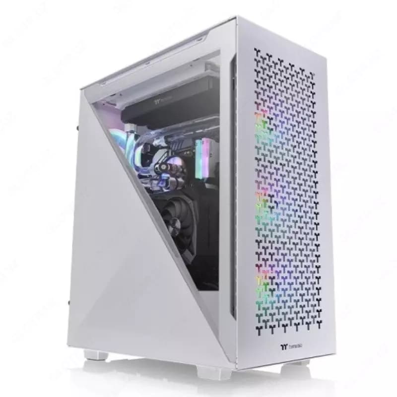 Компьютерный корпус Thermaltake Divider 500 TG Snow Air (CA-1T4-00M6WN-02). — 2