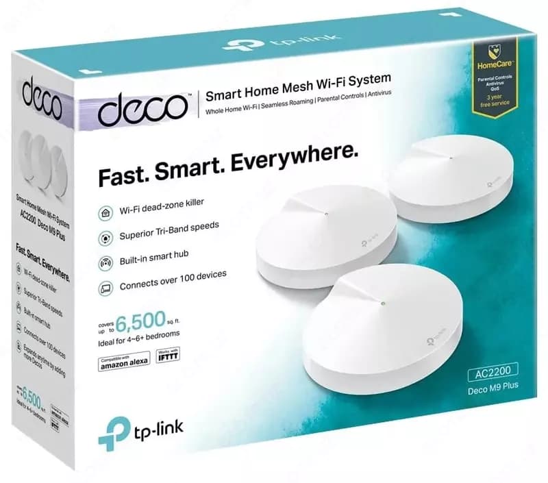 Mesh Wi-Fi система TP-Link Deco M9 Plus (3-Pack) — 4