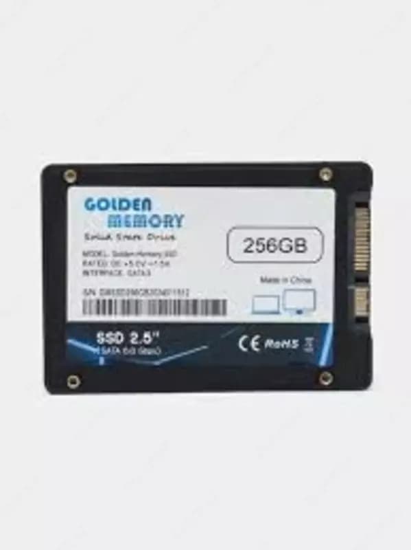 SSD GoldenMemory 256GB SATA III — 4