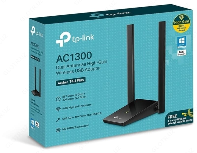 Wi-Fi адаптер TP-LINK Archer T4U Plus — 3