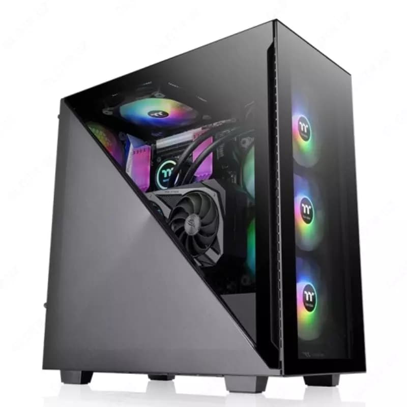 Компьютерный корпус Thermaltake Divider 300 TG ARGB (CA-1S2-00M1WN-01). — 1