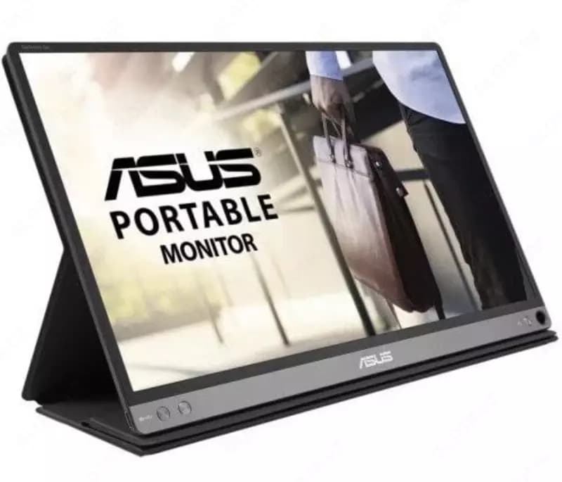 Монитор ”ASUS” Portable MB16AP 90LM0381-B02170, 15.6″, Full HD, IPS, 60Гц, USB-C (Арт. - 11270) — 1