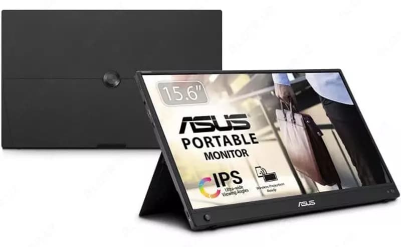 Монитор ”ASUS” Portable MB16AP 90LM0381-B02170, 15.6″, Full HD, IPS, 60Гц, USB-C (Арт. - 11270) — 3