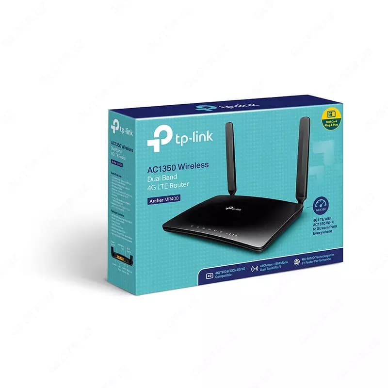 Wi-Fi роутер TP-Link Archer MR400 AC1350 — 1