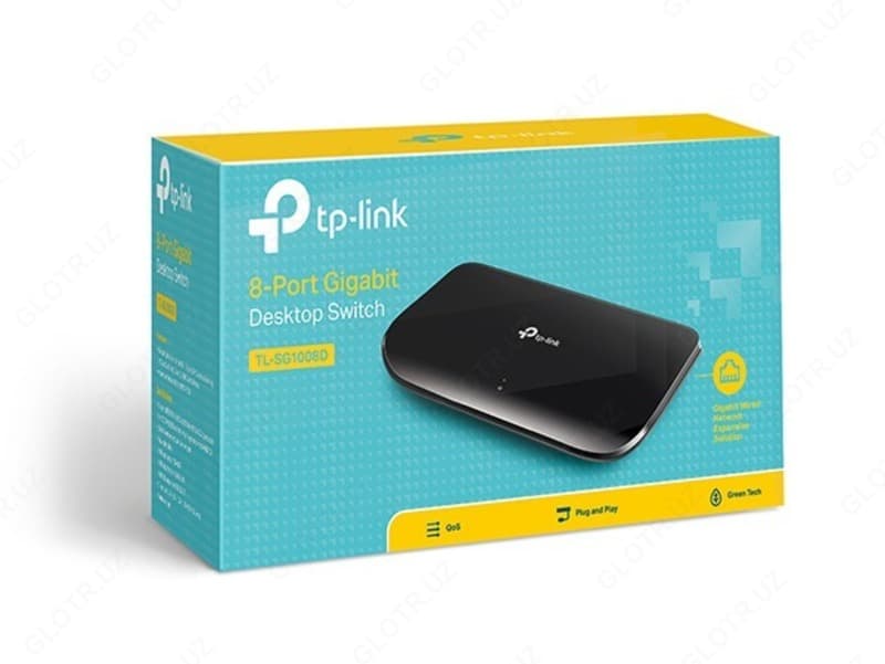 Коммутатор TP-LINK TL-SG1008D — 3