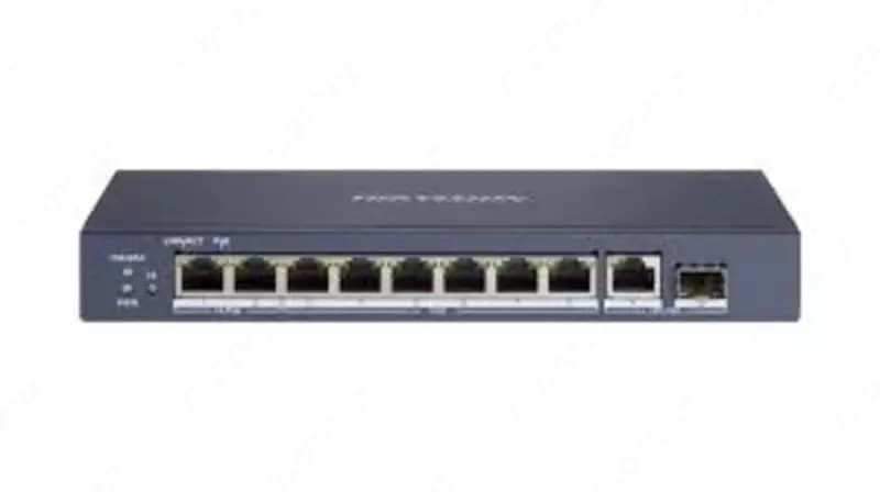 Коммутатор неуправляемый 10-портовый гигабитный PoE DS-3E0510HP-E — 1