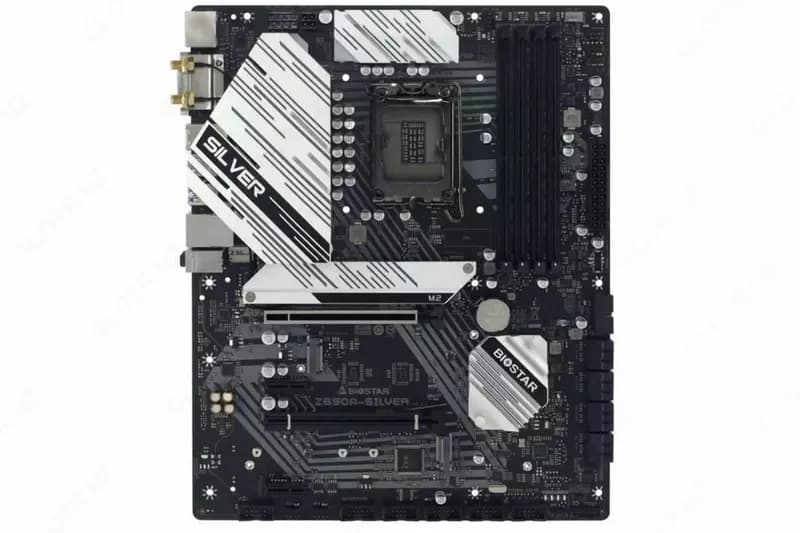 Материнская плата ”BIOSTAR” Z690A-Silver D4, форм-фактор ATX (Арт. - 03455) — 2