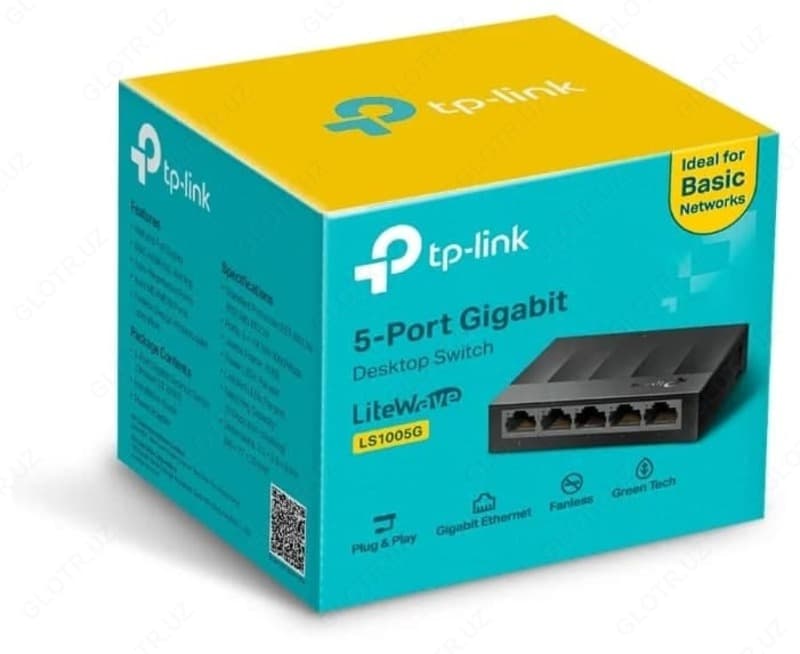 Коммутатор TP-LINK LS1005G (5 Port) — 1