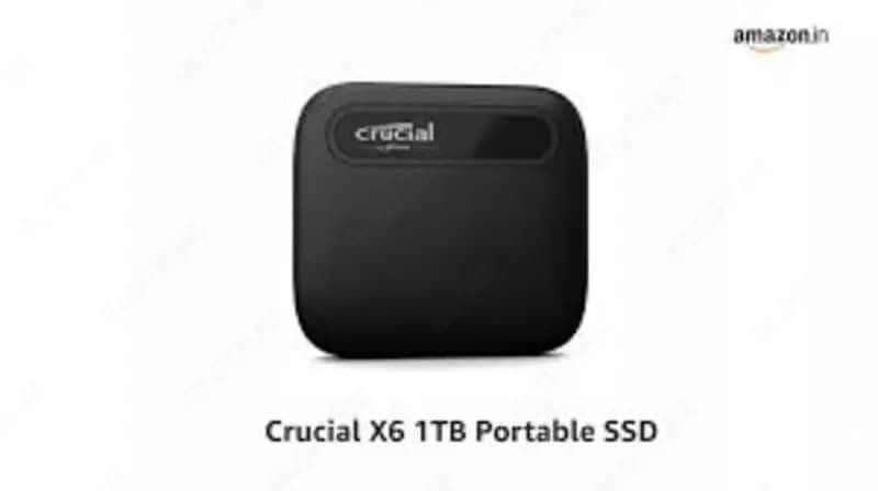 Portable SSD Crucial X6 1TB — 4