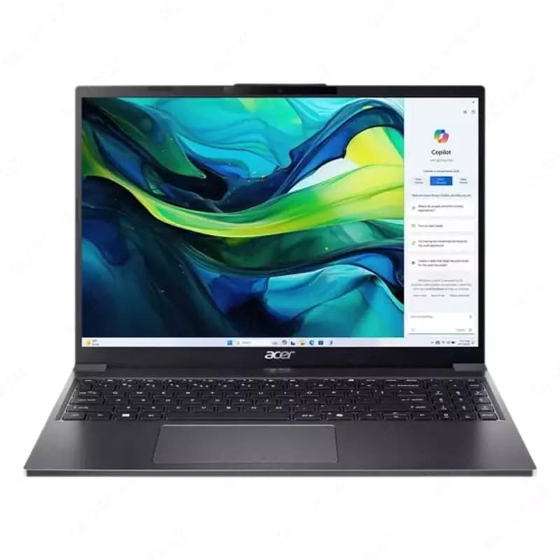 Ноутбук ACER ASPIRE GO 15 AG15-51P-510U I5-1334U 8GB 256GB 15,3 WUXGA IPS W11 STEEL GRAY — 1
