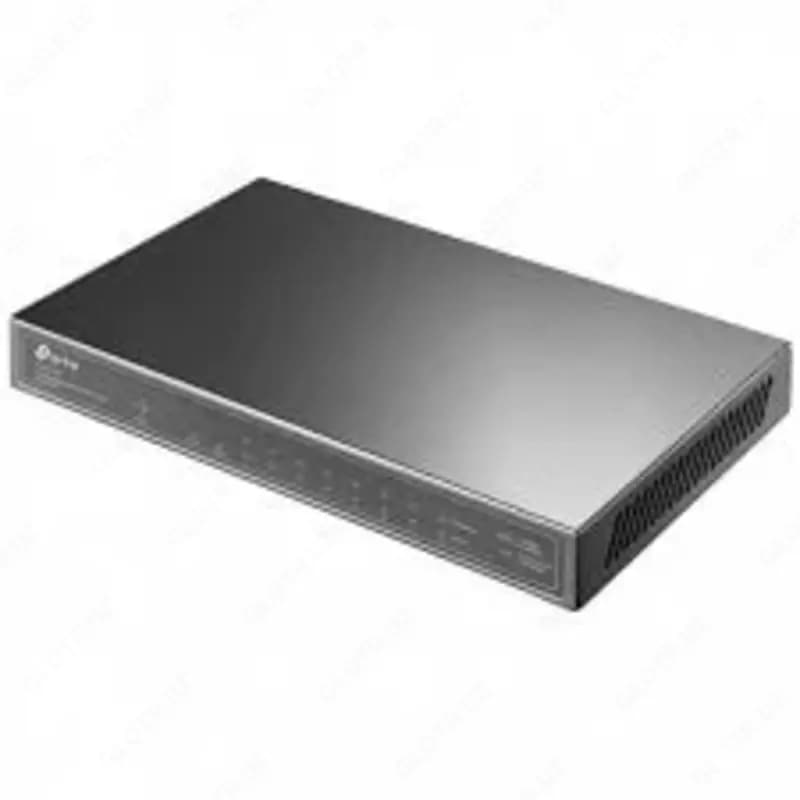 Коммутатор TL-SG1210P с 9 гигабитными портами RJ45 (8 портов PoE+) и портом SFP — 1
