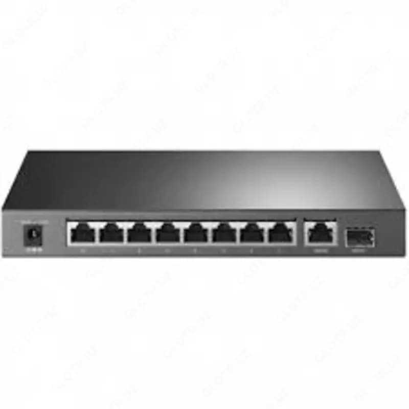 Коммутатор TL-SG1210P с 9 гигабитными портами RJ45 (8 портов PoE+) и портом SFP — 2