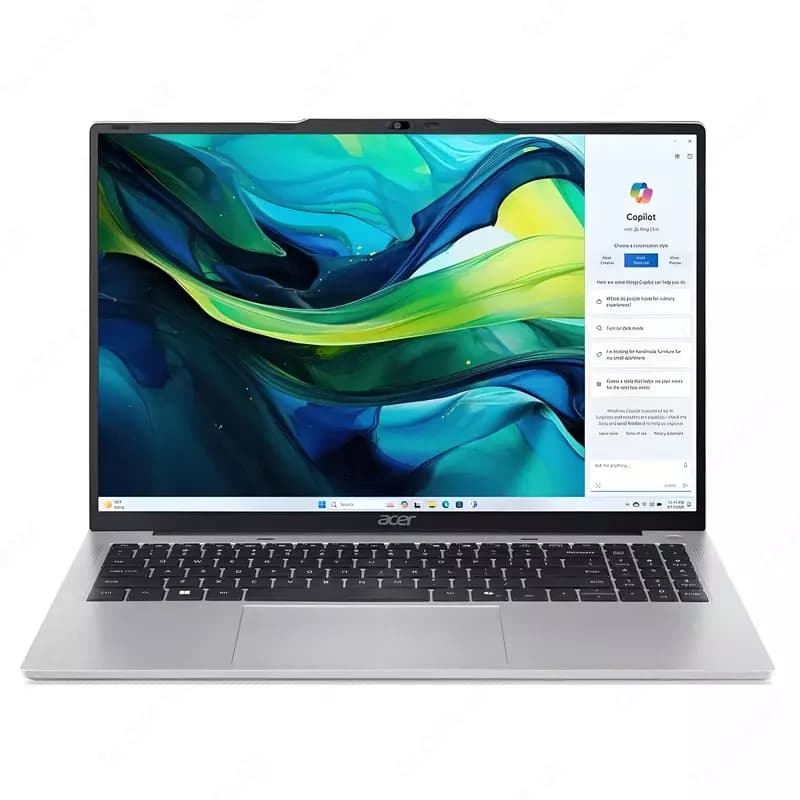 Ноутбук ACER ASPIRE LITE AL16-54P-37J9 I3-1305U 8GB 256GB 16” WUXGA IPS SILVER — 1