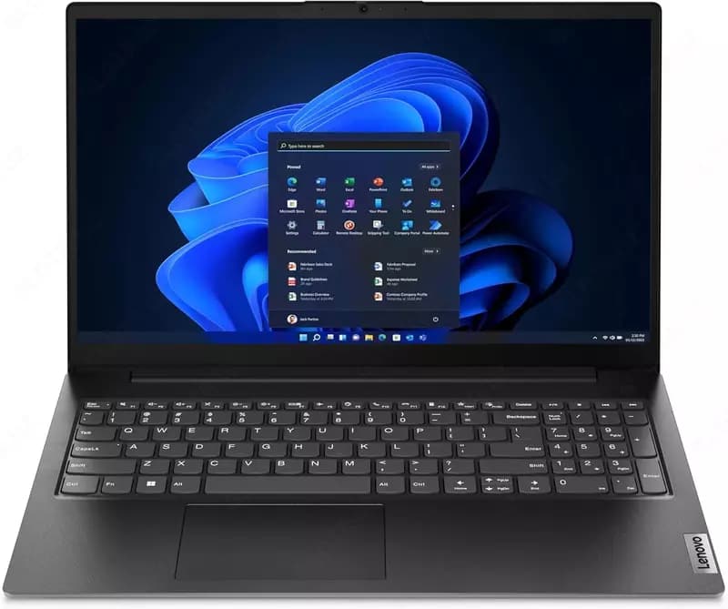 Ноутбук LENOVO V15 G4 AMN AMD R5-7520U 16GB 512GB 15,6 FHD BUSINESS BLACK W11 — 1