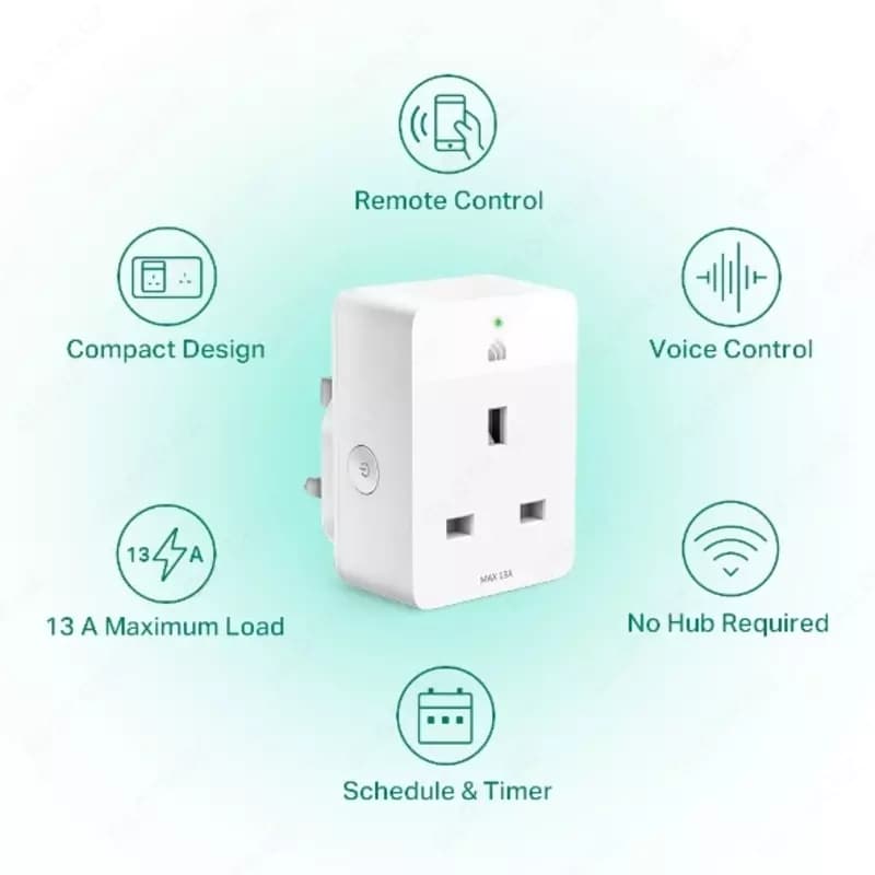 Умная розетка TP-LINK KP105 Kasa Smart Wi-Fi Plug Slim — 2