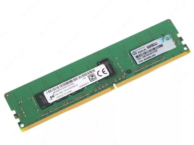 Память (726717-B21) Оперативная память HPE 4GB 1Rx8 PC4-2133P-R Kit — 2