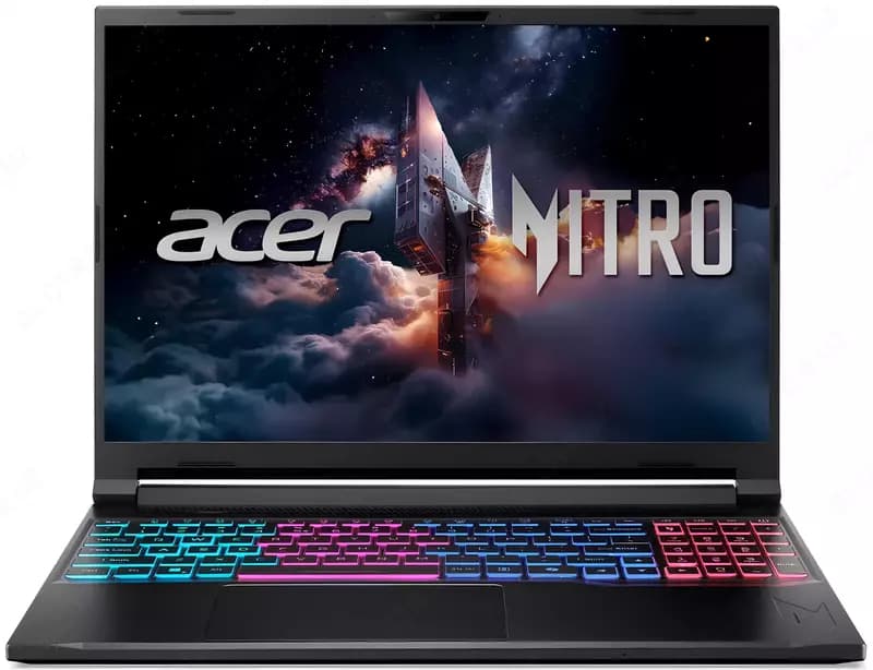 Ноутбук ACER NITRO V 16S ANV16S-71-97BE CORE 9-270H 16GB 1TB SSD 8GB RTX5070 16.0” WQXGA IPS 180Hz Obsidian Black — 1