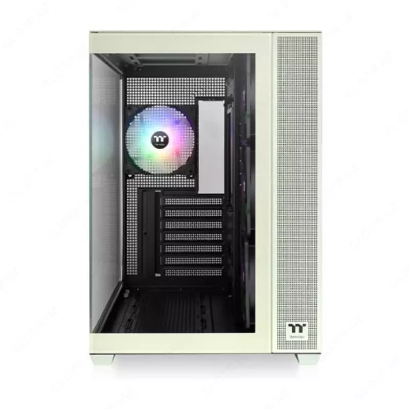 Компьютерный корпус Thermaltake View 380 TG ARGB Matcha Green (CA-1Z2-00MEWN-00). — 2