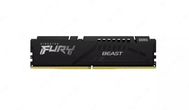Оперативная память Kingston Fury Beast DDR5 16GB (1*16GB 5600MHz CL40) — 2