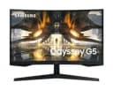 Монитор Samsung - 32” LS32AG550EPXUZ Odyssey G5 Curved Gaming Monitor, VA, 165Hz, 1mc, QHD (2560x1440), HDMI+DP, Black (маркировка)