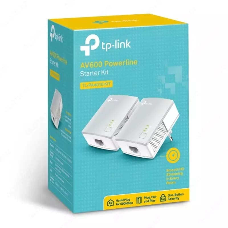 Адаптер TP-Link TL-PA4010KIT AV600 — 4