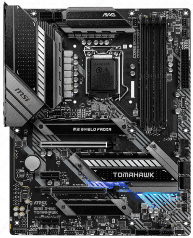 MB MSI MPG Z490 Tomahawk DDR4 LGA1200 — 2