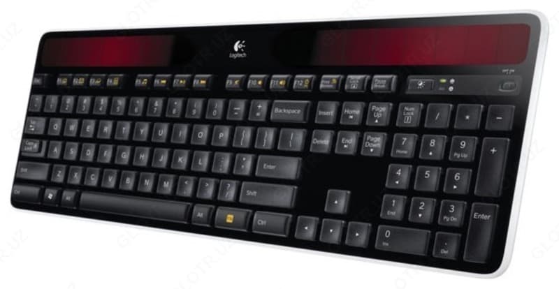 Клавиатура Logitech Wireless Solar Keyboard K750 Black USB — 1