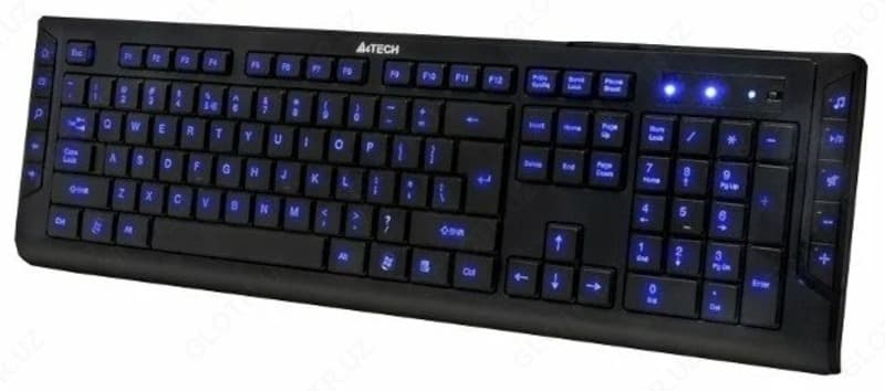 Клавиатура A4Tech KD-600L-1 Black USB — 2