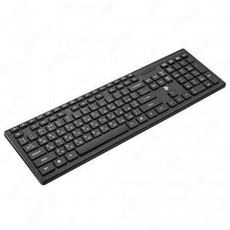 Клавиатура 2E KS210 Slim USB Black — 2
