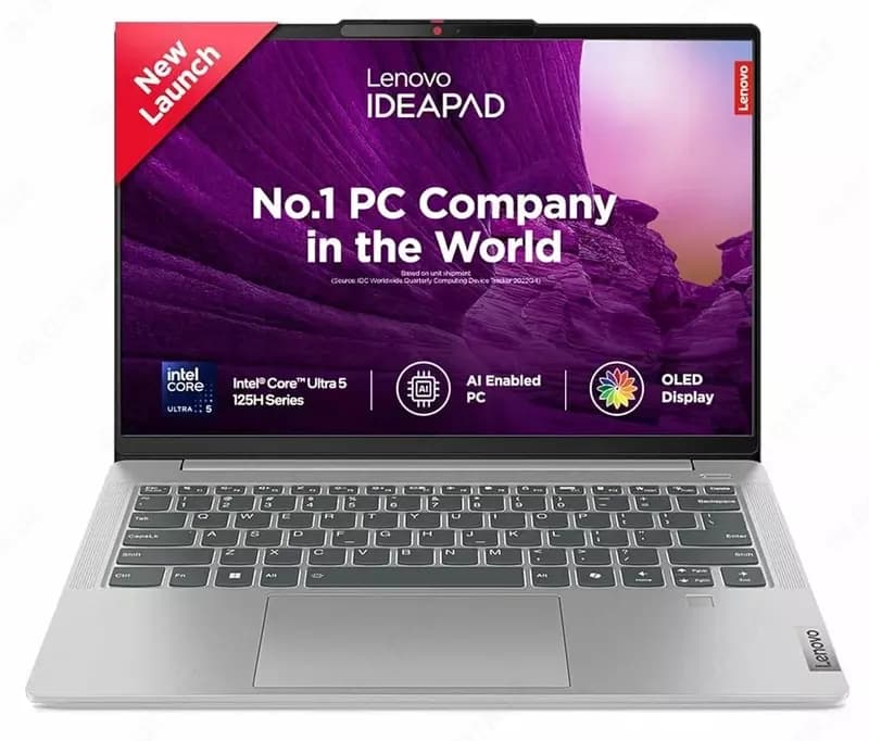 Ноутбук LENOVO IDEAPAD SLIM 5 14IMH9 ULTRA 5-125H 16GB 512GB ARC GRAPHICS 14,0” WUXGA CLOUD GREY BACKLIT — 1