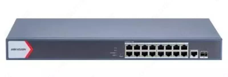 Коммутатор 16-портовый гигабитный интеллектуальный POE DS-3E1518P-EI/M — 4