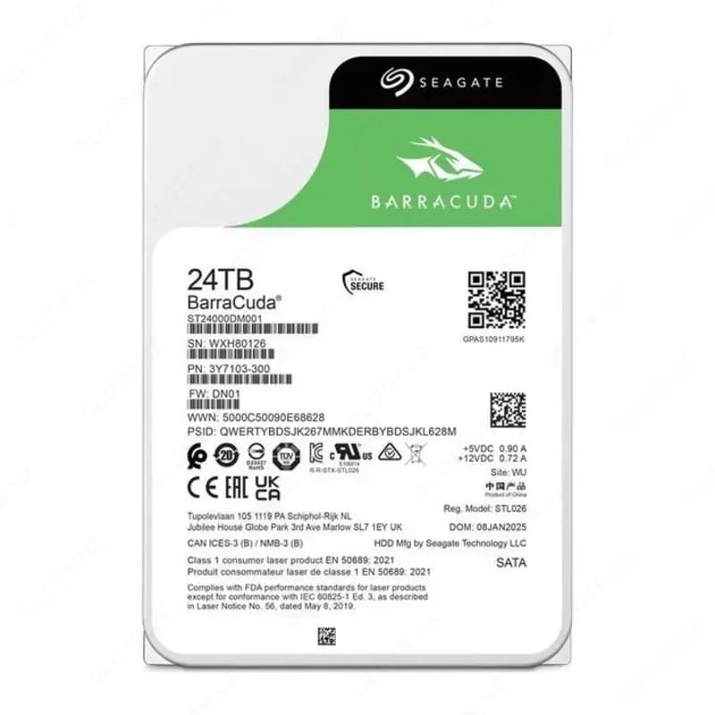 Жесткий диск Seagate Barracuda 24TB — 1