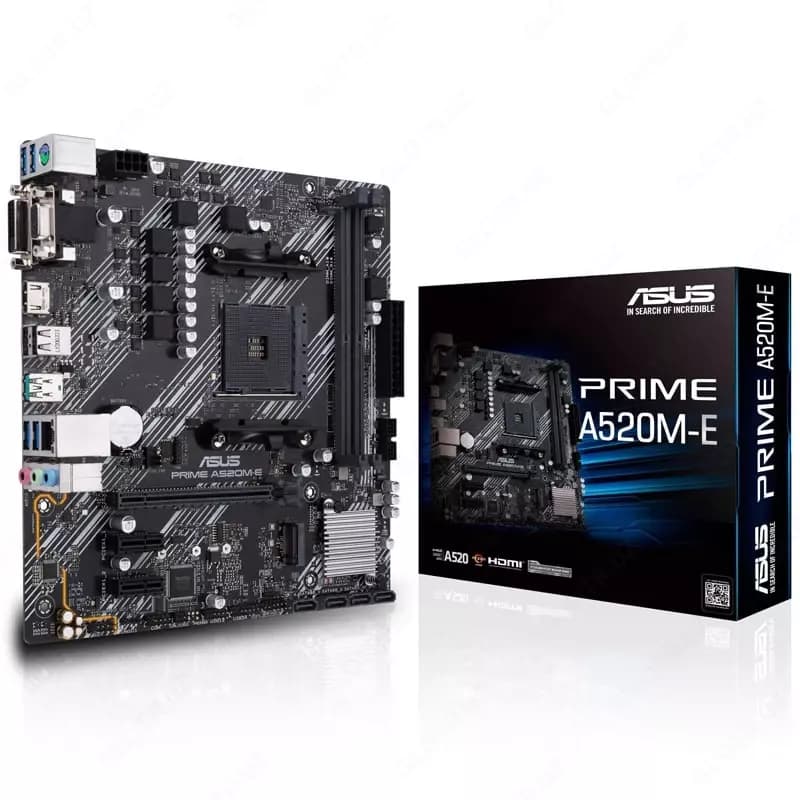 Материнская плата ”ASUS” PRIME A520M-E, форм-фактор microATX (Арт. - 03267) — 1