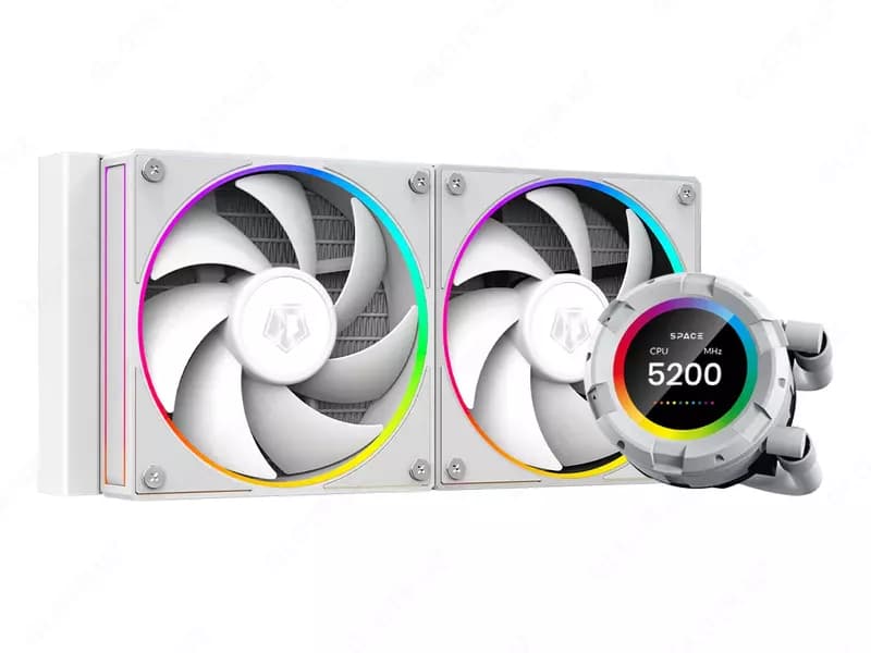 Система водяного охлаждения ID Cooling SL240 WHITE — 1