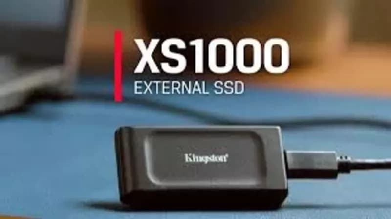 Внешний жесткий диск EXT SSD M2 1Tb Kingston XS1000 (Portable) — 5