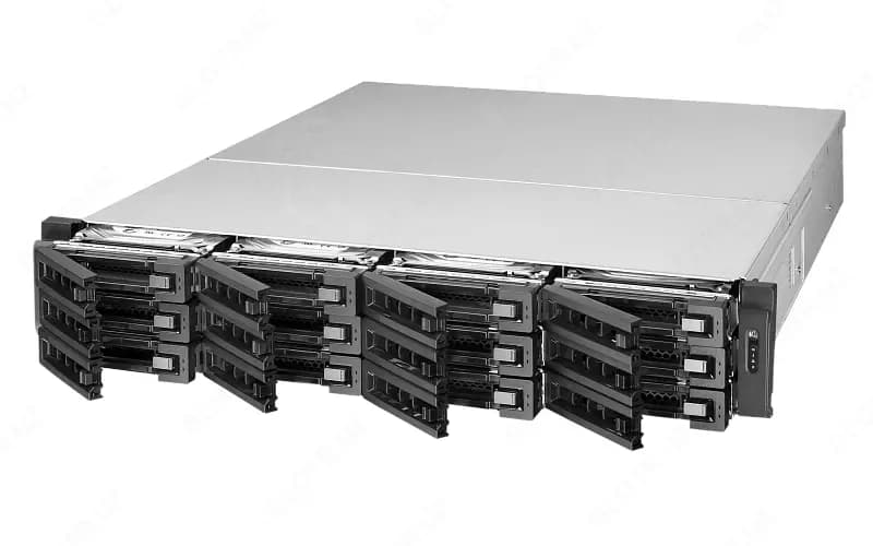 Сетевой RAID-накопитель Qnap TES-1885U-D1521-8GR — 2