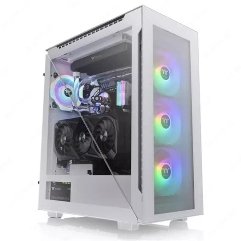 Компьютерный корпус Thermaltake Divider 500 TG Snow ARGB (CA-1T4-00M6WN-01). — 1