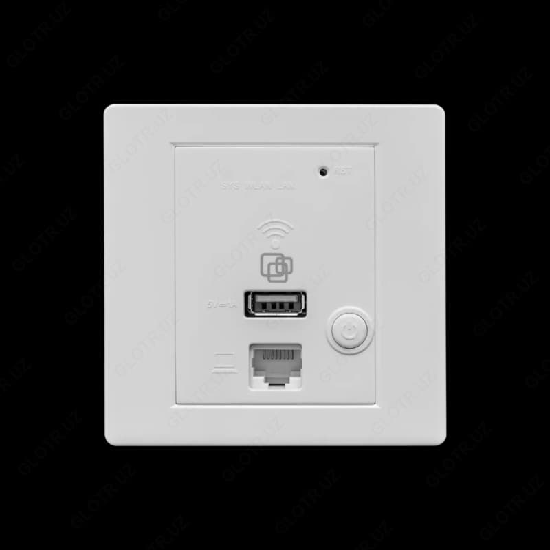 Точка доступа SNR-CPE-Wi2, wall-in, 220VAC, 802.11b/g/n, 2xFE RJ45, 1xUSB — 1