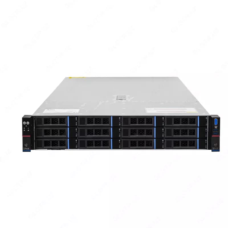Сервер SNR-SR2212RS, 1x4208, 2x32GB DDR4, 12x18TB SAS HDD 3.5”, 9361-8i 2GB, BBU, 4x10GBase-X LAN, 1GBase-T IPMI, 2x1200W, Rails