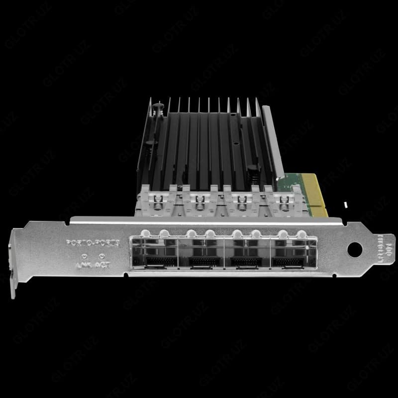 Сетевая карта 4 порта 1000Base-X/10GBase-X SNR-E4P10GS — 2