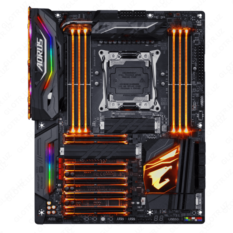 MB GigaByte X299 AORUS Gaming DDR4 LGA2066 (распродажа) — 2